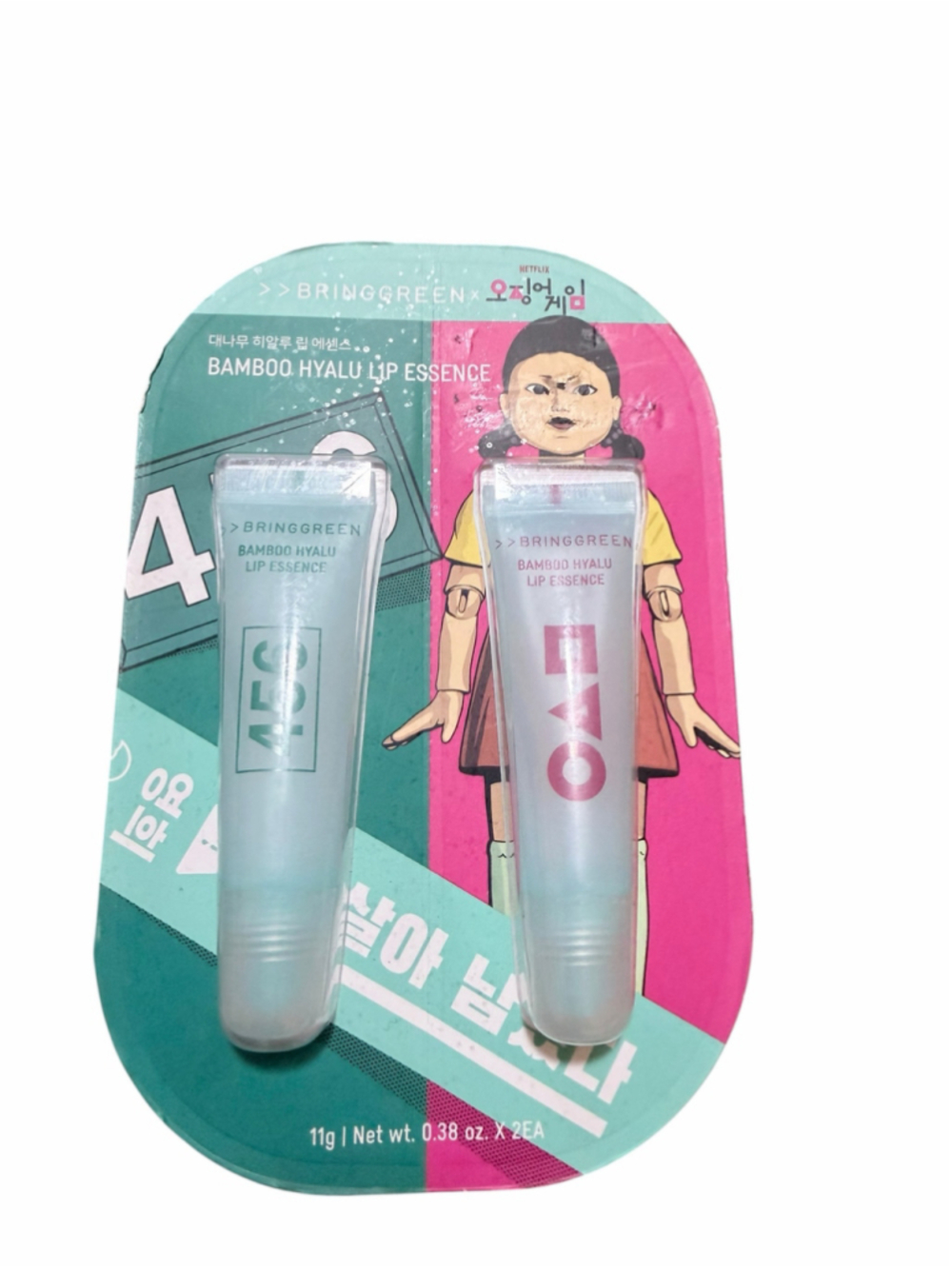 Women's Bring Green Bamboo Hyalu Lip Essence One Size Blue Pink
